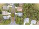 Aerial view of homes and community landscape at 11661 Sw 70Th Ct, Ocala, FL 34476