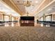 Large ballroom with dance floor and chandeliers at 11661 Sw 70Th Ct, Ocala, FL 34476