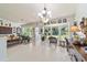 Open living area with bay window and eclectic decor at 15330 Sw 59Th Ct, Ocala, FL 34473
