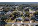 Aerial view of the home and surrounding area at 24 Banyan Dr, Ocala, FL 34472