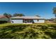 View of the house from the backyard, showing screened porch at 24 Banyan Dr, Ocala, FL 34472