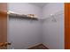 Simple closet with wire shelving for convenient storage at 24 Banyan Dr, Ocala, FL 34472