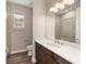 Modern bathroom with vanity, toilet and shower at 9725 Sw 108Th Terrace Rd, Ocala, FL 34481