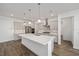 Modern kitchen featuring a large island and ample counter space at 9757 Sw 79Th Lane Rd, Ocala, FL 34481