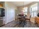 Charming breakfast nook with window seating and a chandelier at 15750 Sw 11Th Court Rd, Ocala, FL 34473
