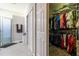 Walk-in closet with ample hanging space and shelving at 15750 Sw 11Th Court Rd, Ocala, FL 34473