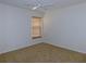 Bright bedroom with ceiling fan and window coverings at 4085 Sw 49Th Ave, Ocala, FL 34474