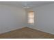Bright bedroom with ceiling fan and window coverings at 4085 Sw 49Th Ave, Ocala, FL 34474