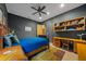 Spacious bedroom with a built-in desk and ample closet space at 5004 Se 5Th Ave, Ocala, FL 34480
