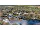 Aerial view of waterfront community with river access at 9163 Sw 186Th Ter, Dunnellon, FL 34432