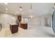 Modern kitchen with stainless steel appliances and island at 9948 Sw 69Th Ln, Ocala, FL 34481