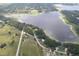 Aerial view of lakefront homes and community at 131 Sw Sycamore Rd, Dunnellon, FL 34431