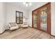 Bright breakfast nook with French doors leading to the backyard at 3803 Se 6Th Ave, Ocala, FL 34480