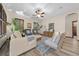 Living room with a neutral color scheme and comfortable furnishings at 3803 Se 6Th Ave, Ocala, FL 34480