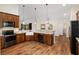 Modern kitchen with stainless steel appliances and ample cabinetry at 9901 Nw 6Th Ct, Ocala, FL 34475