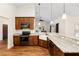 Modern kitchen with stainless steel appliances and island at 9901 Nw 6Th Ct, Ocala, FL 34475