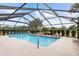 Refreshing screened pool perfect for summer at 9901 Nw 6Th Ct, Ocala, FL 34475