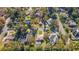 Neighborhood view, highlighting a house with a pool at 1825 Se 36Th Pl, Ocala, FL 34471