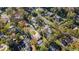 Wide aerial view of neighborhood, featuring a house at 1825 Se 36Th Pl, Ocala, FL 34471