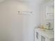 Clean bathroom with glass vessel sink and white vanity at 1825 Se 36Th Pl, Ocala, FL 34471