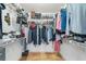 Large walk-in closet with ample shelving and hanging space at 1825 Se 36Th Pl, Ocala, FL 34471