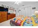 Bedroom with large closet and comfortable bed at 8478 Sw 60Th Ct, Ocala, FL 34476