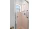 Walk-in shower with grab bars and updated fixtures at 8478 Sw 60Th Ct, Ocala, FL 34476