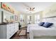 Bedroom with bay window and white dresser at 9551 Sw 70Th Loop, Ocala, FL 34481