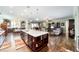 Open concept kitchen with large island, perfect for entertaining at 9551 Sw 70Th Loop, Ocala, FL 34481