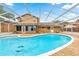 Inviting screened pool with spacious deck area at 5370 Se 28Th St, Ocala, FL 34480