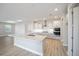 Modern kitchen featuring a large island and stainless steel appliances at 9781 Sw 79Th Lane Rd, Ocala, FL 34481