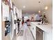 Open-concept kitchen and living area with Christmas decor and a festive atmosphere at 15720 Sw 19Th Ter, Ocala, FL 34473