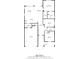 Floor plan showcasing the layout of a three-bedroom, two-bathroom home at 7932 Sw 89Th Cir, Ocala, FL 34481