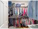 Large walk-in closet with ample hanging space at 12081 Se 91St Ave, Summerfield, FL 34491