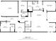 2170 sq ft home floor plan, includes 3 bedrooms, 3 bathrooms, office, and 2-car garage at 3810 Se 4Th Ter, Ocala, FL 34480