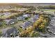 Elevated view of a neighborhood with homes and trees at 7102 Sw 91St Ct, Ocala, FL 34481