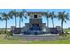 The impressive Ocala Crossings community sign welcomes you to this community at 8878 Sw 48Th Ave, Ocala, FL 34476