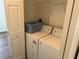 Laundry closet with washer and dryer included at 10913 Sw 69Th Cir, Ocala, FL 34476