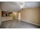 Spacious living room with light walls and vinyl flooring at 2505 Se 18Th Cir, Ocala, FL 34471