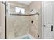 Large walk-in shower with tile surround and built-in seat at 5098 Nw 35Th Lane Rd, Ocala, FL 34482