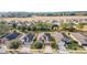 Aerial view showcasing a neighborhood's layout and surrounding landscape at 6622 Sw 97Th Terrace Rd, Ocala, FL 34481