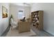 Home office with built-in shelving and plenty of natural light at 6622 Sw 97Th Terrace Rd, Ocala, FL 34481