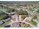 Aerial view of a single Gathering home with large lot and mature trees at 8225 Sw 108Th Loop, Ocala, FL 34481