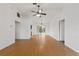 Spacious living room featuring hardwood floors and a ceiling fan at 15509 Sw 34Th Court Rd, Ocala, FL 34473