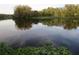 Picturesque river view reflecting the autumnal colors of the surrounding trees at 17935 Se 10Th Pl, Silver Springs, FL 34488