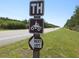 Trailhead marker indicating an ATV trail; next left turn at 17935 Se 10Th Pl, Silver Springs, FL 34488