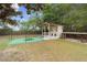 Dog run with shelter and fenced area at 21959 Nw 6Th St, Dunnellon, FL 34431