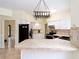 Bright kitchen with stainless steel appliances and an island at 21959 Nw 6Th St, Dunnellon, FL 34431