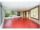 Screened porch with view of backyard and pool at 21959 Nw 6Th St, Dunnellon, FL 34431