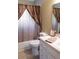 Bathroom with shower/tub combo and double vanity at 4707 River Ridge Dr, Leesburg, FL 34748